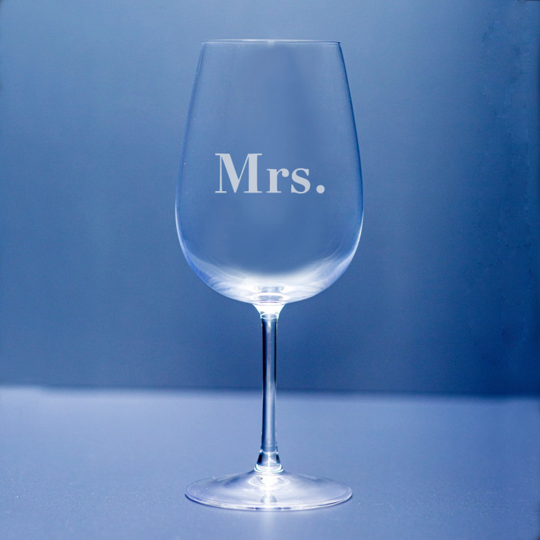 Mrs Wine Glass
