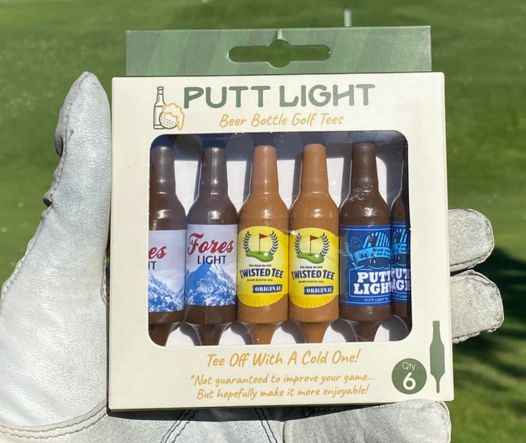 Beer Bottle Golf Tees