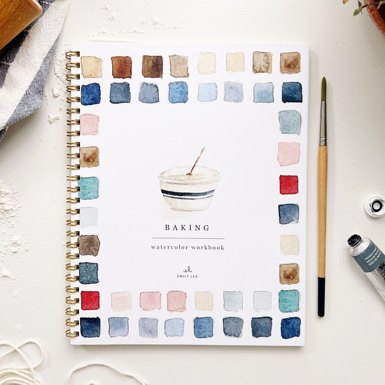 Baking  Watercolor Workbook