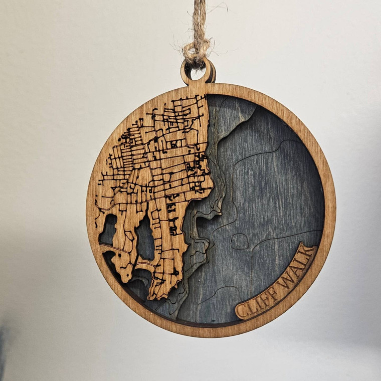 Cliff Walk 3D Ornament