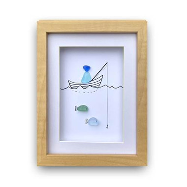 Sea Glass Art Lobster Tree - PrimaveraNewport.com
