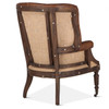 Churchill Deconstructed Armchair with Vintage Cigar Leather