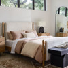 Bowen Sheepskin Natural Queen Bed