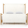 Bowen Sheepskin Natural Queen Bed