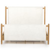 Bowen Sheepskin Natural Queen Bed