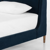 Potter Modern Velvet Ink King Bed