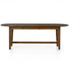Alfie Waxed Pine Dining Table 87"