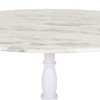 Lucy Nimbus White Round Dining Table 60"