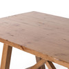 Trellis Waxed Pine Dining Table 84"