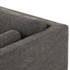 Archer Thames Ash Media Sofa 84"