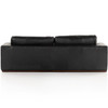 Colt Heirloom Black Leather Sofa 98"