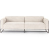 Ella Gable Taupe Sofa 91"