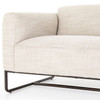 Ella Gable Taupe Sofa 91"