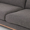 Everly Thames Ash Upholstered Track Arm Modern Sofa 84"