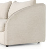 Huntly Nova Taupe Sofa 96"