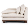 Leto Omari Natural Armless Sofa 95"