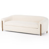 Lyla Kerbey Ivory Sofa 86"