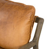 Ace Raleigh Chestnut Leather Chair