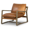 Ace Raleigh Chestnut Leather Chair