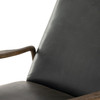 Braden Dakota Dakota Black Leather Recliner