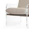 Cassius Torrance Silver Chair