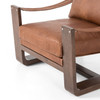 Cesar Heirloom Sienna Leather Chair