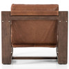 Cesar Heirloom Sienna Leather Chair