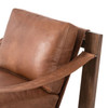 Cesar Heirloom Sienna Leather Chair