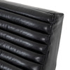 Chance Dakota Black Leather Recliner