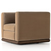 Elizabeth Surrey Taupe Swivel Chair