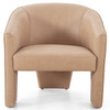Fae Palermo Nude Leather Chair
