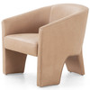 Fae Palermo Nude Leather Chair