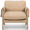 Harrison Palermo Nude Leather Chair