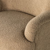 Kadon Sheepskin Camel Swivel Chair