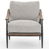 Kennedy Gabardine Grey Chair