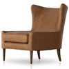 Marlow Palermo Cognac Leather Wing Chair