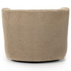 Mila Sheepskin Camel Swivel Chair