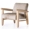Oaklynn Buff Hair On Hide Chair