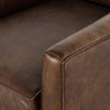 Quinton Arvada Cigar Leather Swivel Chair