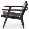Rivers Sonoma Black Leather Sling Chair