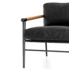 Rowen Sonoma Black Leather Chair