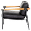 Rowen Sonoma Black Leather Chair