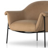 Suerte Palermo Nude Leather Chair