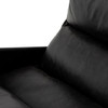 Taryn Sonoma Black Leather Chair