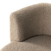 Tybalt Sheepskin Camel Swivel Chair