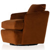 Whittaker Bleecker Rust Swivel Chair