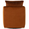 Whittaker Bleecker Rust Swivel Chair
