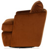 Whittaker Bleecker Rust Swivel Chair
