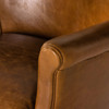 Wycliffe Vintage Soft Camel Leather Chair