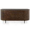 Lunas Caramel Executive Desk